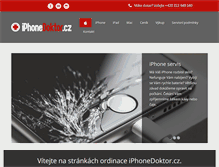 Tablet Screenshot of iphonedoktor.cz